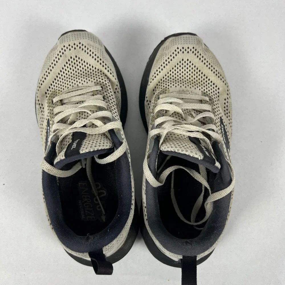 Brooks Revel 6 Running Shoes Womens 6 Grey Black Mesh Athletic Sneaker